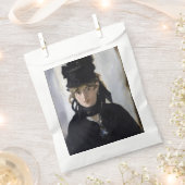 Manet - Berthe Morisot met een boeket van violette Bedankzakje (Geknipt)