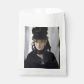 Manet - Berthe Morisot met een boeket van violette Bedankzakje (Voorkant)