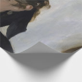 Manet - Berthe Morisot met een boeket van violette Cadeaupapier (Hoek)