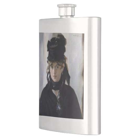 Manet - Berthe Morisot met een boeket van violette Flacon (Links)