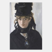 Manet - Berthe Morisot met een boeket van violette Inpakpapier Vel