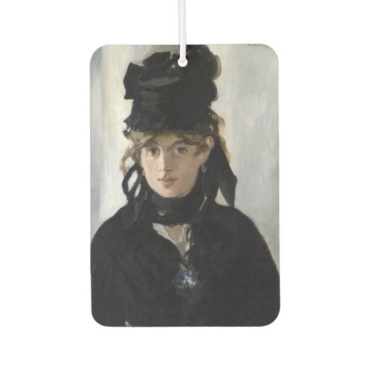 Manet - Berthe Morisot met een boeket van violette Luchtverfrisser (Voorkant)
