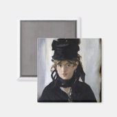 Manet - Berthe Morisot met een boeket van violette Magneet (Voorkant / Achterkant)