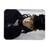 Manet - Berthe Morisot met een boeket van violette Magneet (Horizontaal)