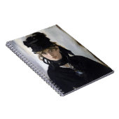 Manet - Berthe Morisot met een boeket van violette Notitieboek (Rechterzijde)