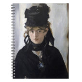 Manet - Berthe Morisot met een boeket van violette Notitieboek (Voorkant)