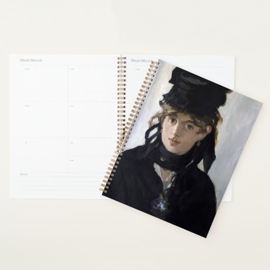 Manet - Berthe Morisot met een boeket van violette Planner (Display)