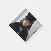 Manet - Berthe Morisot met een boeket van violette Servet (Hoek)