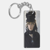 Manet - Berthe Morisot met een boeket van violette Sleutelhanger (Voorkant Links)