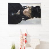 Manet - Berthe Morisot met een boeket van violette Spandoek (Insitu)