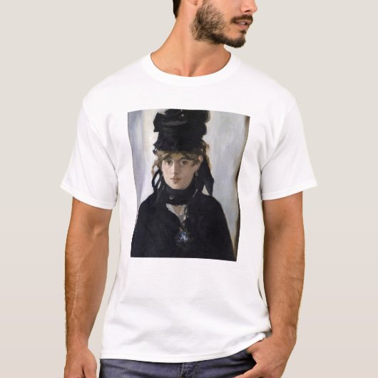 Manet - Berthe Morisot met een boeket van violette T-shirt (Voorkant)