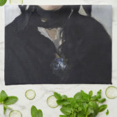 Manet - Berthe Morisot met een boeket van violette Theedoek (Gevouwen)