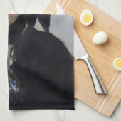 Manet - Berthe Morisot met een boeket van violette Theedoek (Quarter Fold)