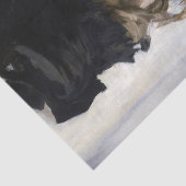 Manet - Berthe Morisot met een boeket van violette Tissuepapier (Detail)