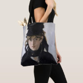 Manet - Berthe Morisot met een boeket van violette Tote Bag (Dichtbij)