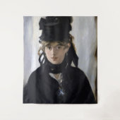 Manet - Berthe Morisot met een boeket van violette Wandkleed (Voorkant)