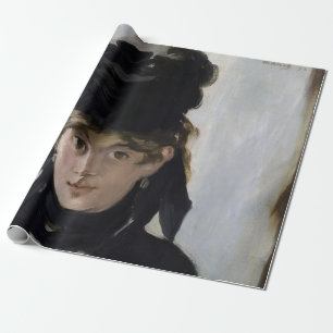 Manet - Berthe Morisot met een boeket viooltjes Cadeaupapier