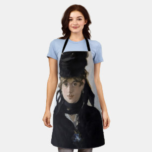 Manet - Berthe Morisot met een boeket viooltjes Schort