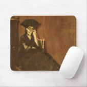 Manet | Berthe Morisot met een ventilator, 1872 Muismat (Met muis)