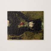 Manet | Berthe Morisot Wearing a Veil, 1872 Legpuzzel (Horizontaal)