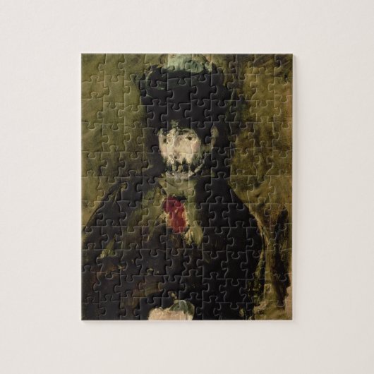 Manet | Berthe Morisot Wearing a Veil, 1872 Legpuzzel (Verticaal)