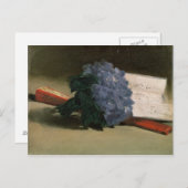 Manet | Boeket van Viooltjes, 1872 Briefkaart (Voorkant / Achterkant)