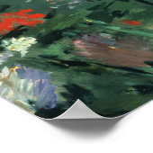 Manet - Boy in Flowers (Jacques Hoschede) Poster (Hoek)