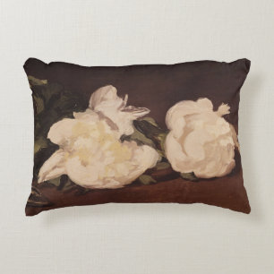Manet Branch of White Peonies and Secateurs Decoratief Kussen