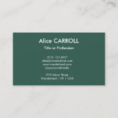 Manet - Branch White Peonies, Secateurs - QR-code Visitekaartje (Achterkant)