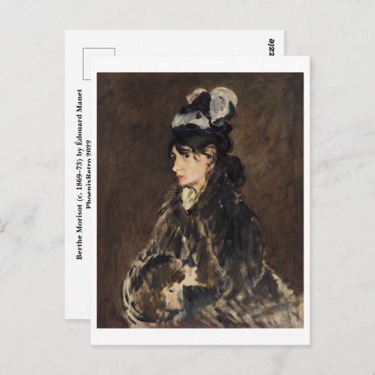 Manet Briefkaart (Voorkant / Achterkant)