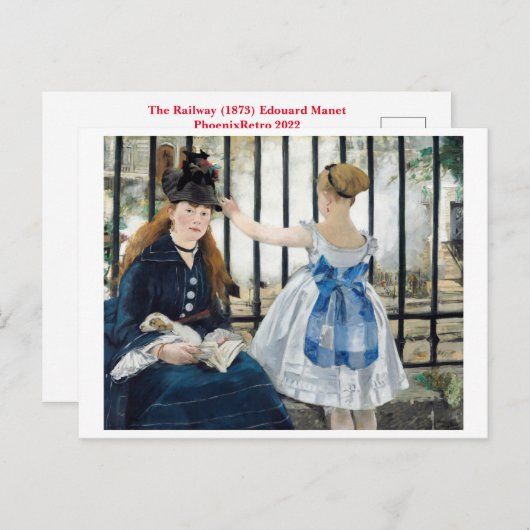 Manet Briefkaart (Voorkant / Achterkant)