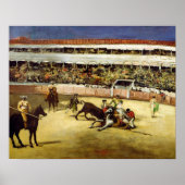 Manet | Bull Fight, 1865 Poster (Voorkant)