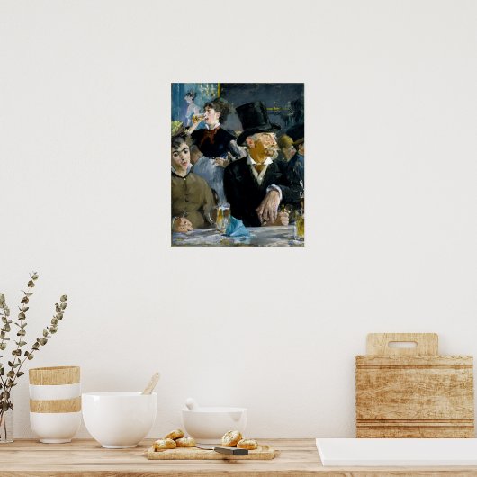 Manet - Cafe Poster (Keuken)