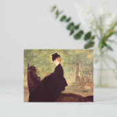 Manet | De Horsvrouw, 1875 Briefkaart (Staand voorkant)