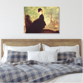 Manet | De Horsvrouw, 1875 Canvas Afdruk (Insitu (Slaapkamer))