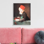 Manet | De jongen met de kersen, 1859 Canvas Afdruk (Insitu (Woonkamer))