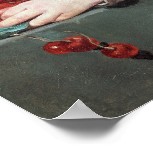 Manet | De jongen met de kersen, 1859 Poster (Hoek)