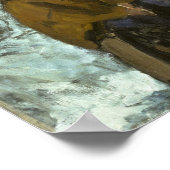 Manet - de ketels van het Zee Poster (Hoek)