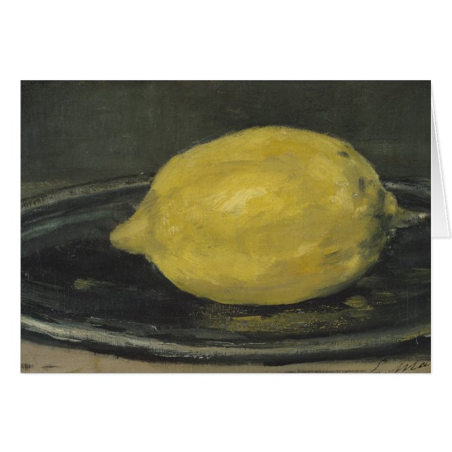 Manet | De Lemon, 1880 (Voorkant Horizontaal)