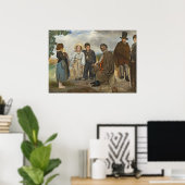 Manet | De oude muzikant, 1862 Poster (Thuiskantoor)
