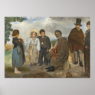Manet   De oude muzikant, 1862 Poster