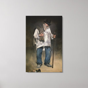 Manet   De Ragman, 1869 Canvas Afdruk