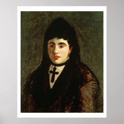 Manet | De Spanjaard Poster (Voorkant)