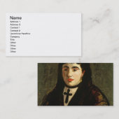 Manet | De Spanjaard Visitekaartje (Voorkant / Achterkant)