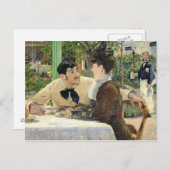 Manet | De tuin van Pere Lathuille, 1879 Briefkaart (Voorkant / Achterkant)