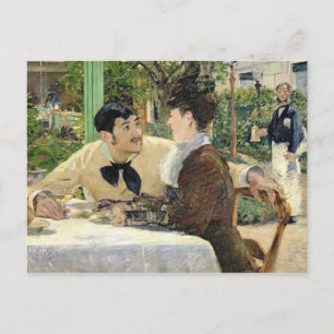 Manet   De tuin van Pere Lathuille, 1879 Briefkaart