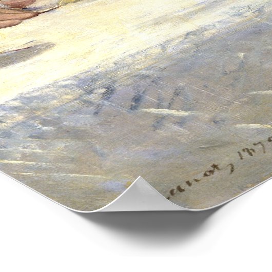 Manet | De tuin van Pere Lathuille, 1879 Poster (Hoek)