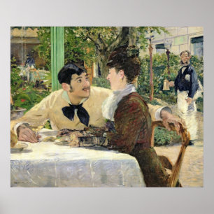 Manet   De tuin van Pere Lathuille, 1879 Poster