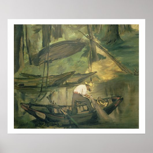 Manet | De vissers, c.1861 Poster (Voorkant)