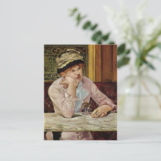 Manet, Edouard Pflaume um 1878 c. 1878 Techniek? Briefkaart (Staand voorkant)